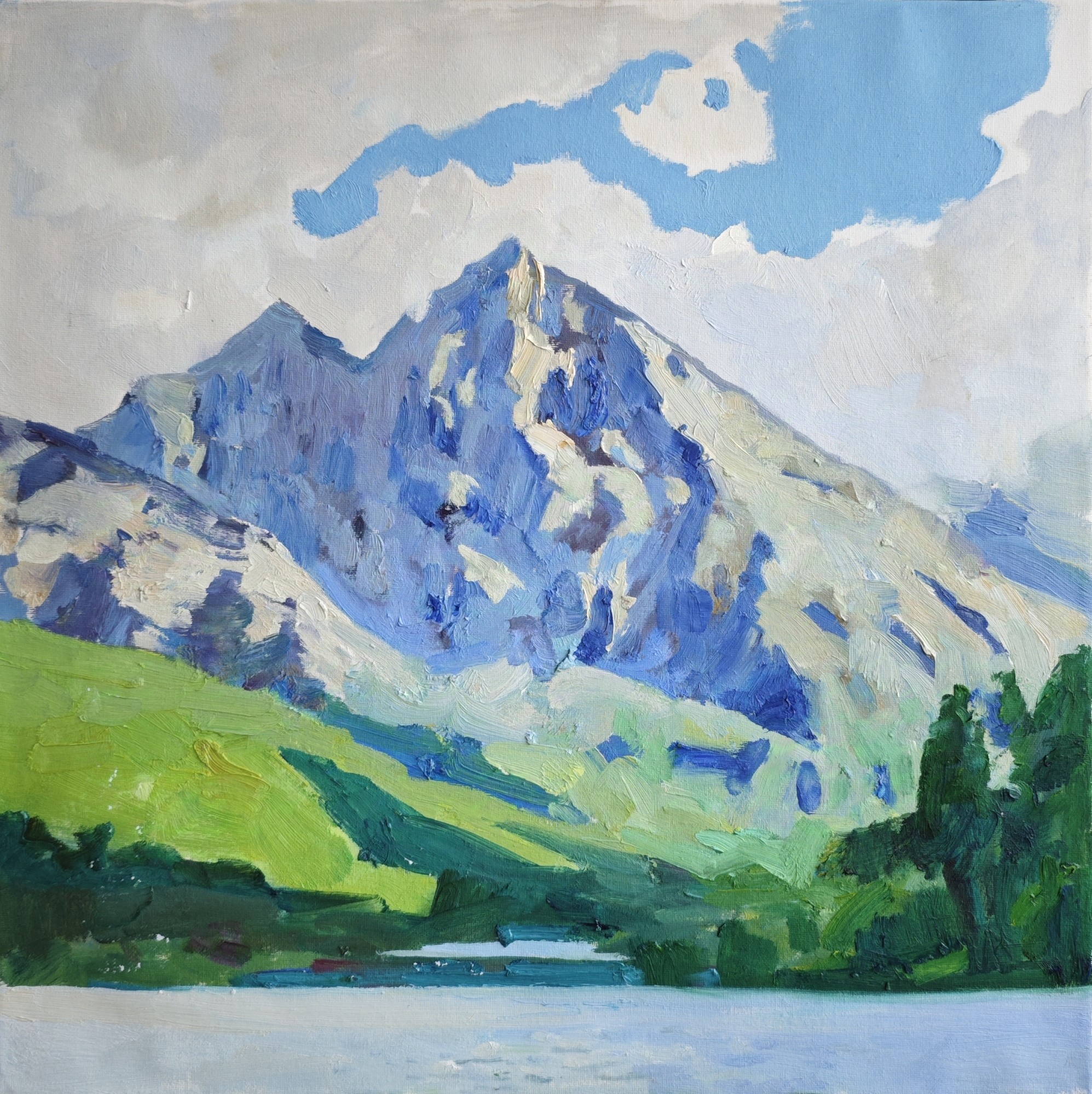 Lake in the mountains